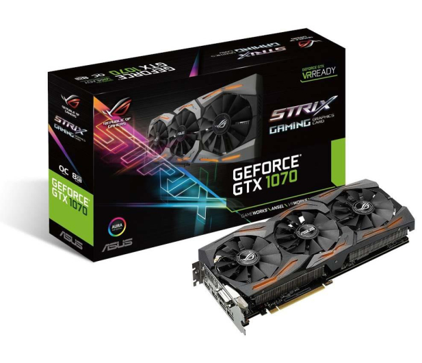 ASUS GeForce GTX 1070 ROG Strix 8GB GDDR5 OC - 309930 - zdjęcie